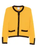 CHANEL Pre-Owned 1996 cardigan - Yellow
