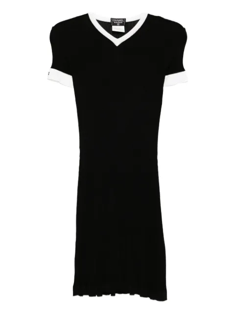 CHANEL Pre-Owned 1997 short-sleeved dress