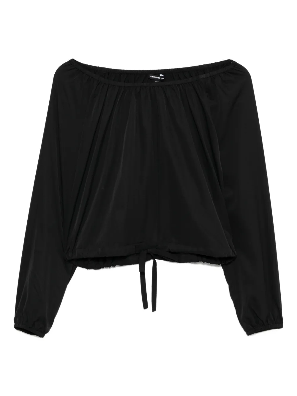 James Perse long-sleeved top | Black | Image 1