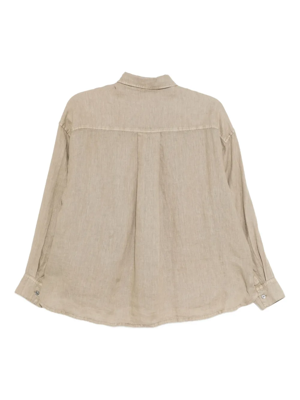 James Perse Overhemd met lange mouwen Beige