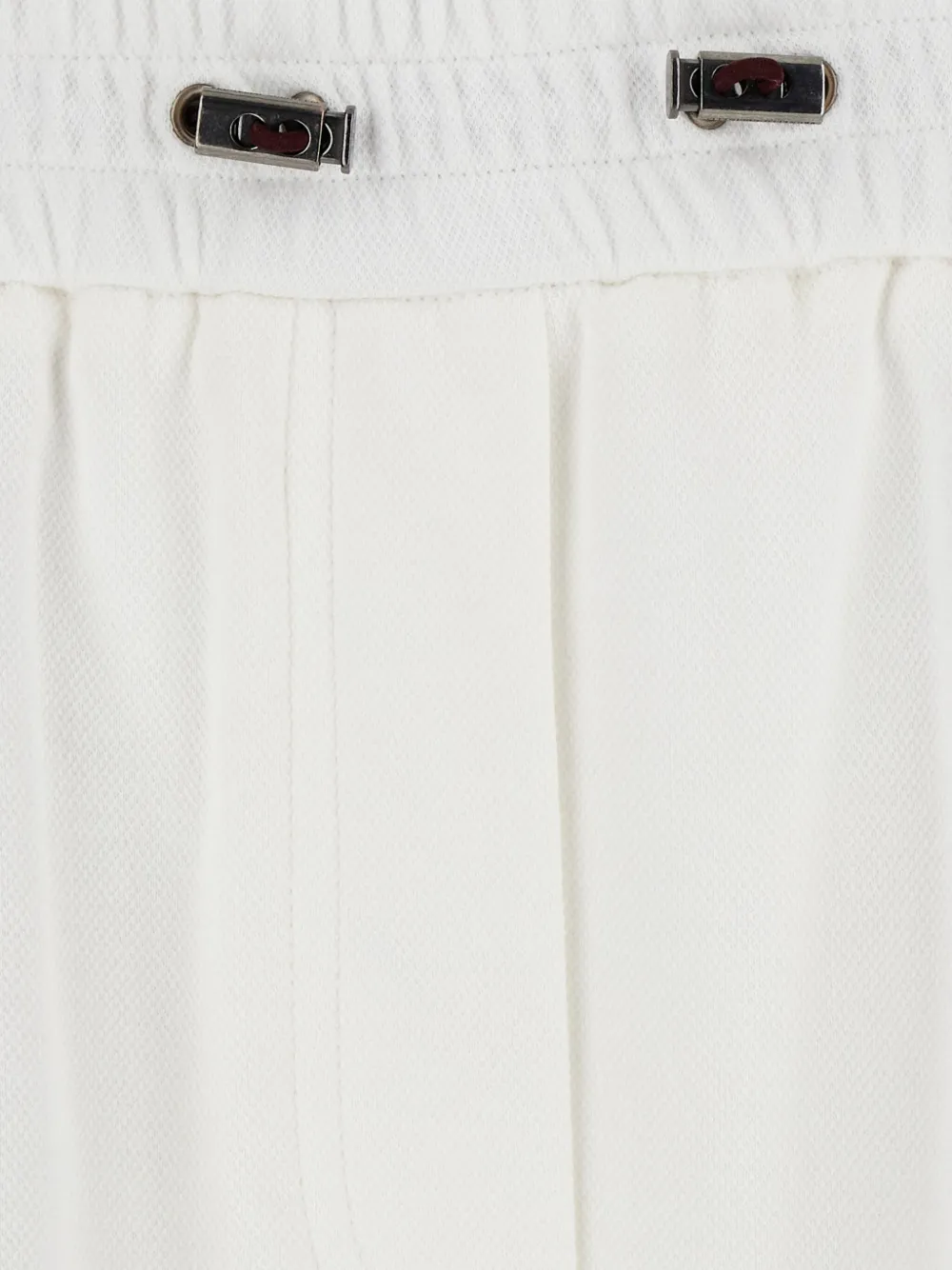 Brunello Cucinelli Broek met elastische taille Wit