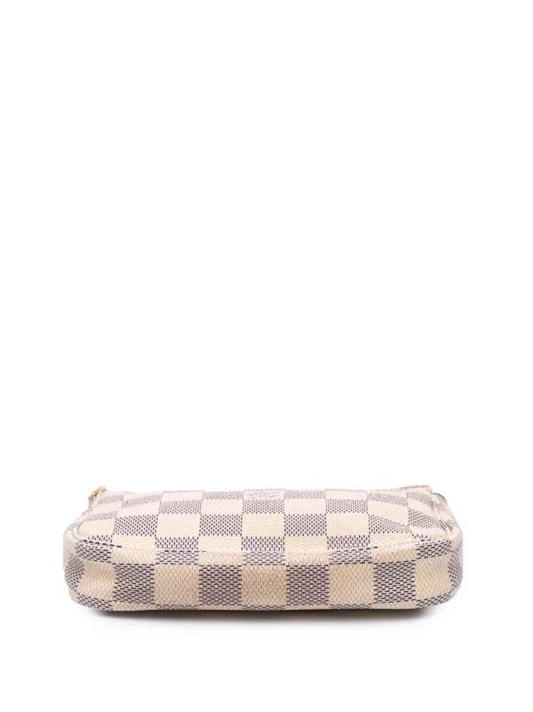 Louis Vuitton Pre-Owned 2019 ダミエ アズール ミニ ポシェット 