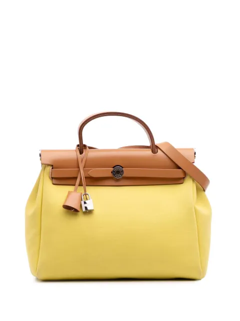 Hermès Pre-Owned 2020 Toile Herbag Zip 31 satchel