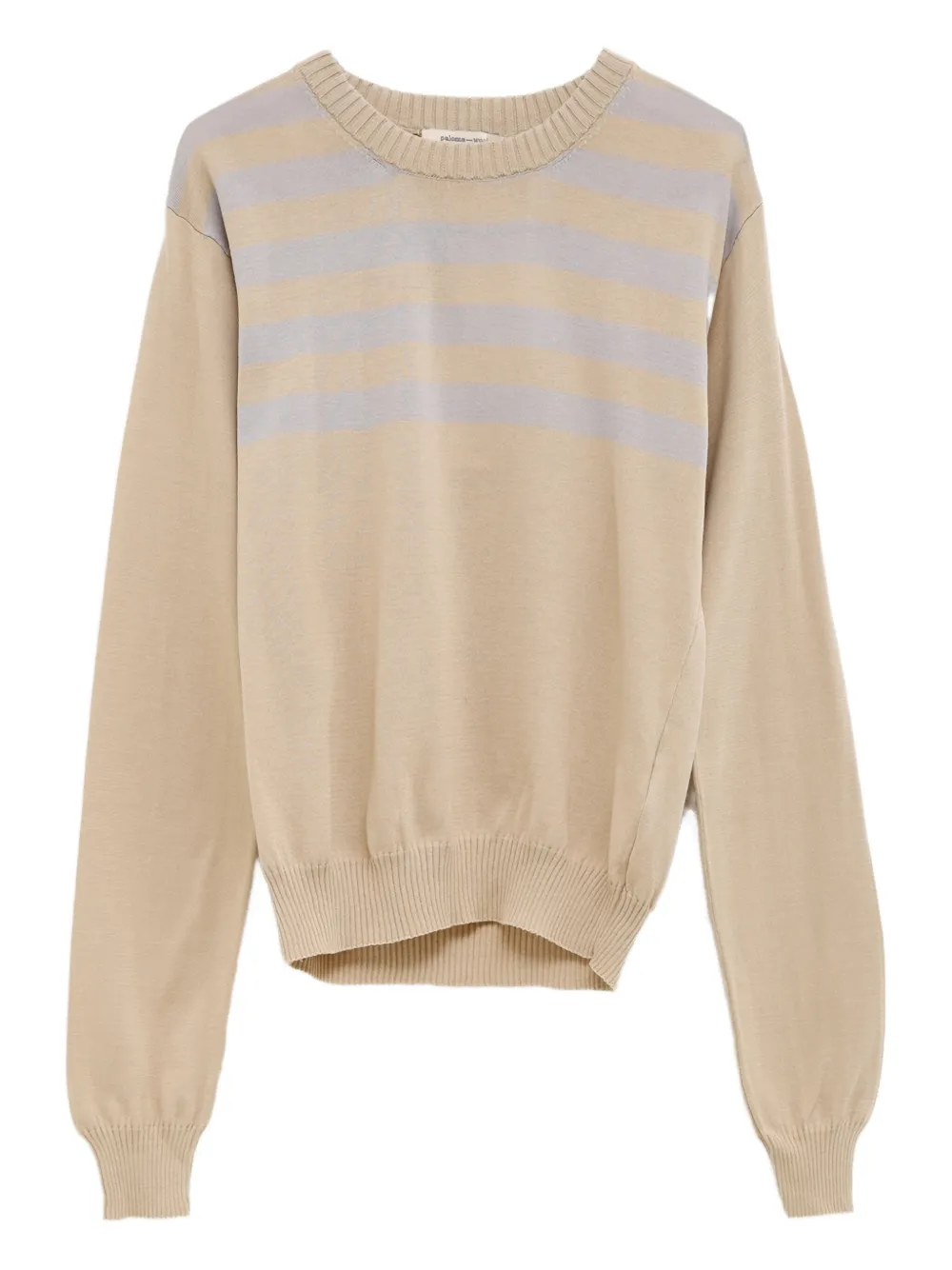 Paloma Wool Salim Striped Crew-neck Sweater In Neutral