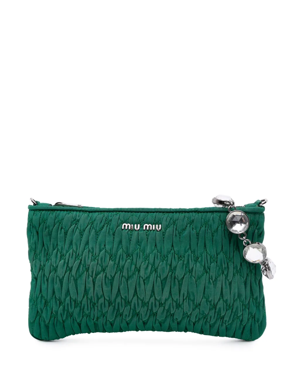 2010-2025 Matelasse Nylon Crystal Chain crossbody bag