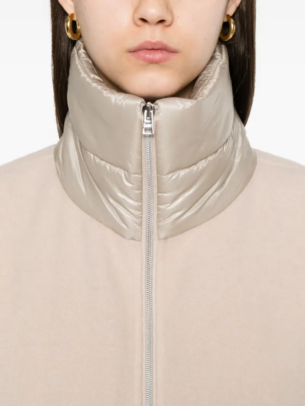 Herno Resort short-sleeve Poncho | Neutrals | FARFETCH