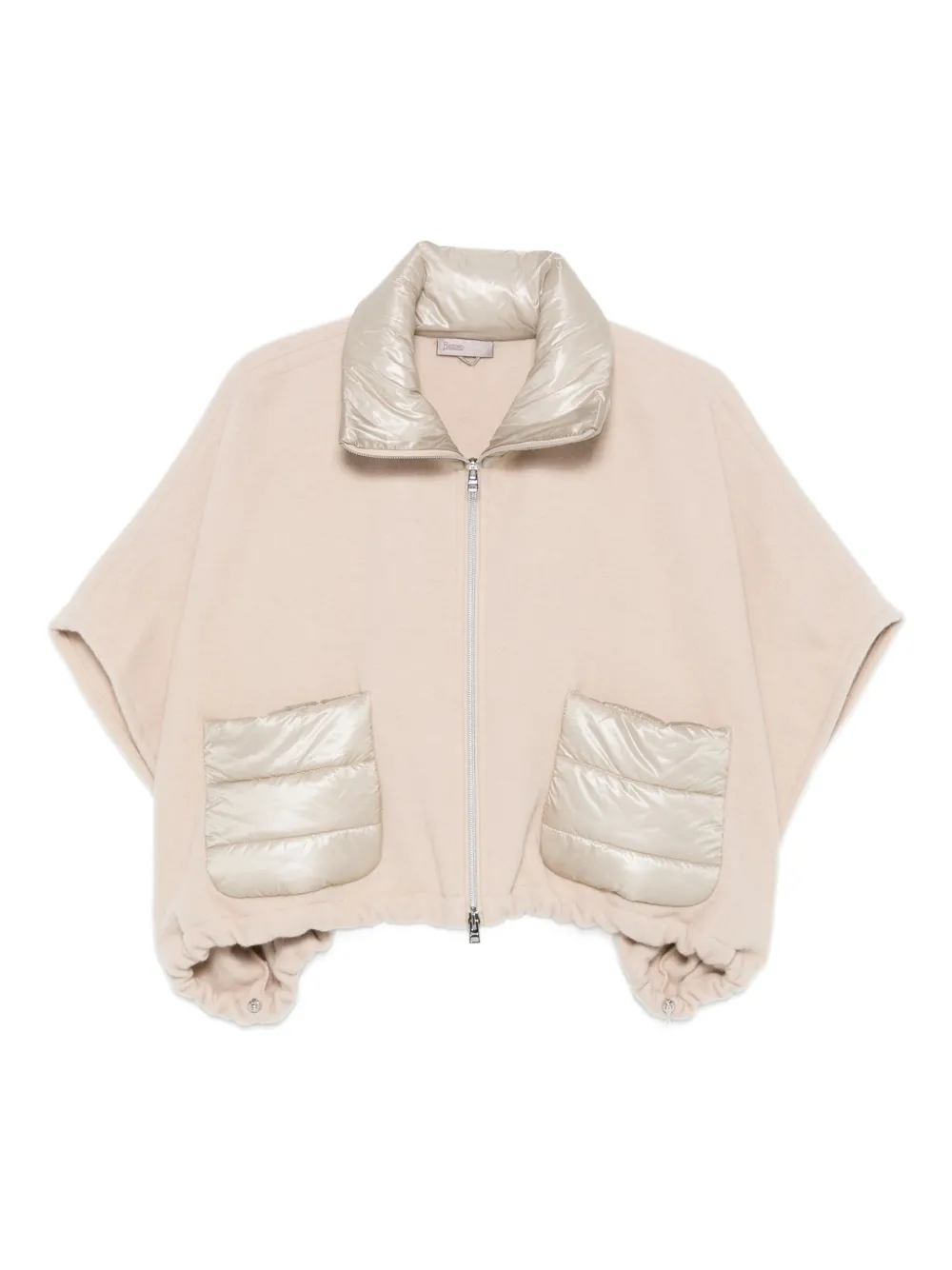 Herno Resort Short-sleeve Poncho