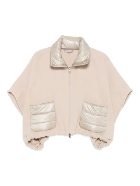 Herno Resort short-sleeve poncho 