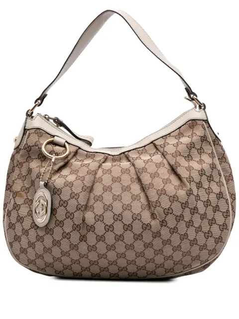 Gucci Pre-Owned 2016-2025 Medium GG Canvas Sukey shoulder bag