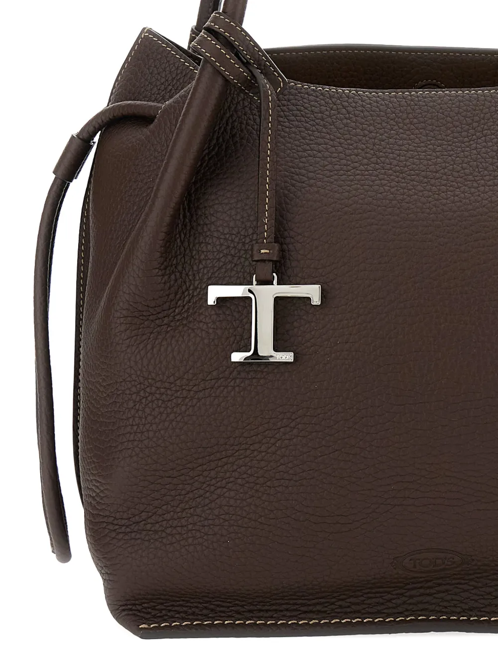 Tod's Leren bucket-tas Bruin