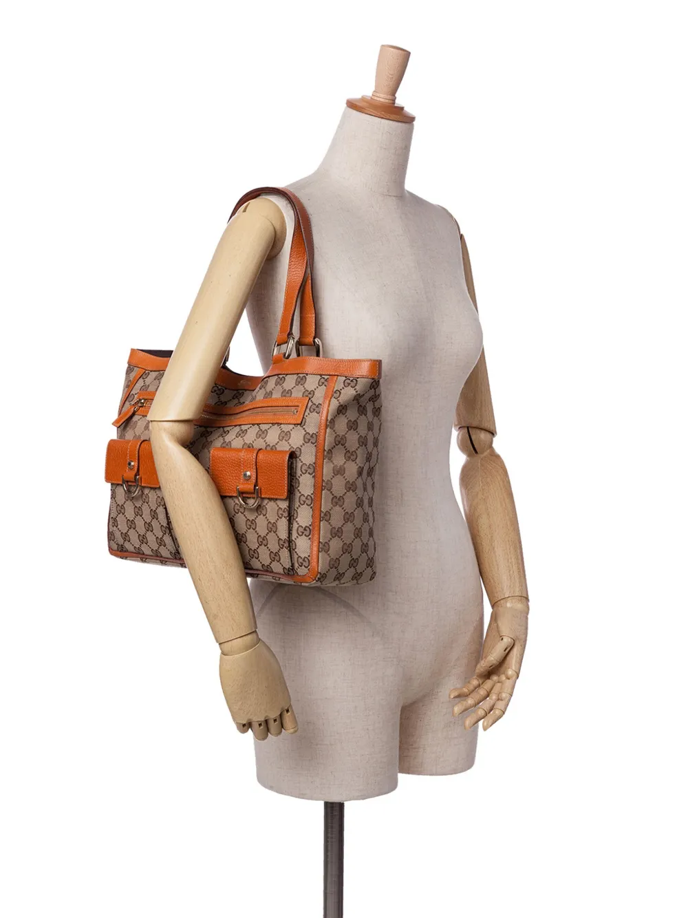 Gucci Pre-Owned 2000-2015 GG Canvas Abbey D Ring Pocket tote bag | Pre-Owned | Image 2