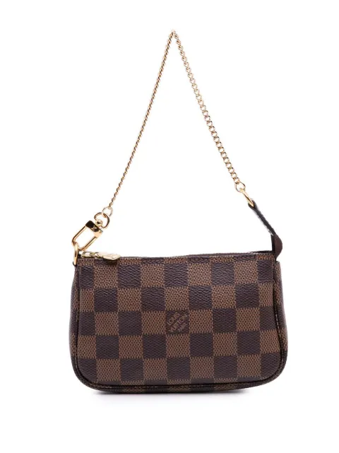 Louis Vuitton Pre-Owned 2020 Damier Ebene Mini Pochette Accessoires handbag