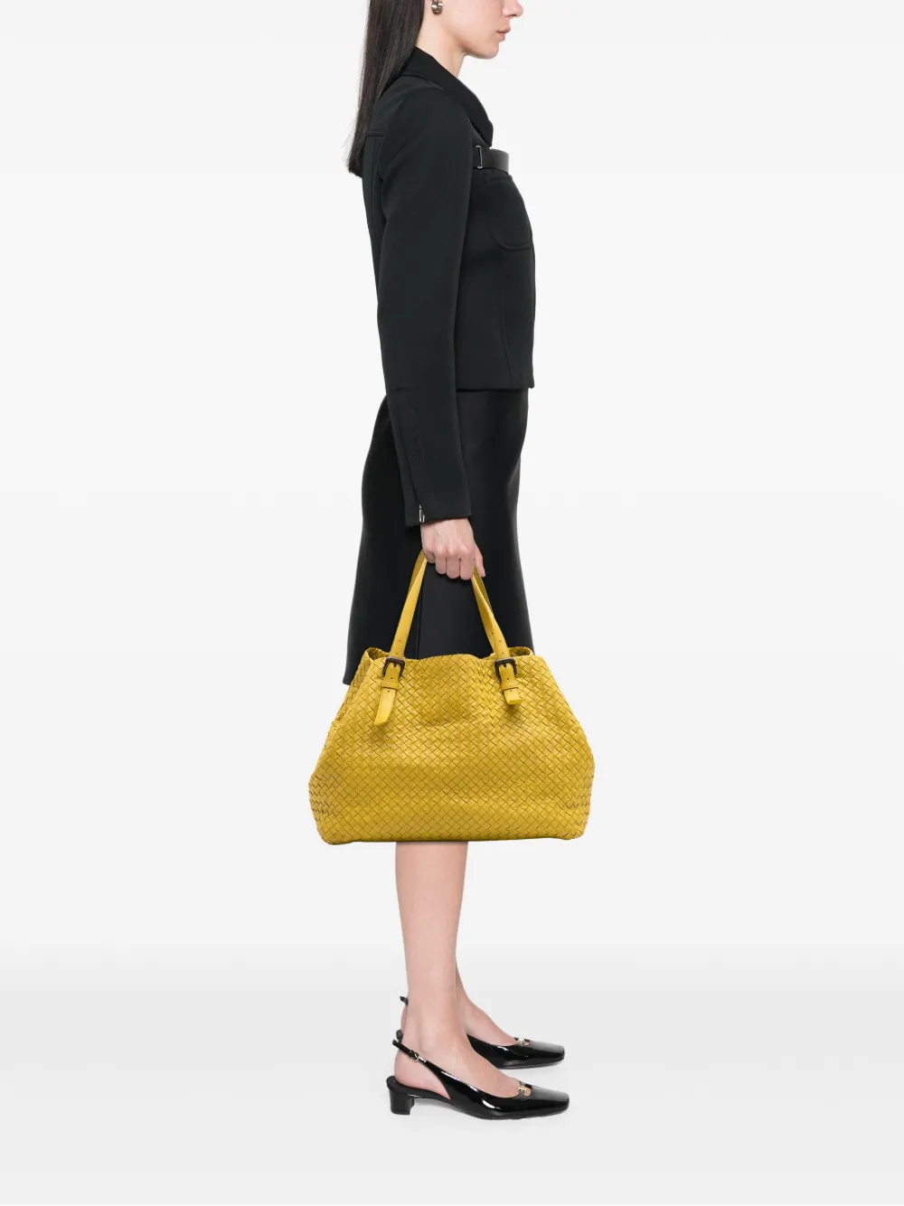 Bottega Veneta Pre-Owned 2012-2024 Large Nappa Intrecciato Cesta tote bag | Pre-Owned | Image 2