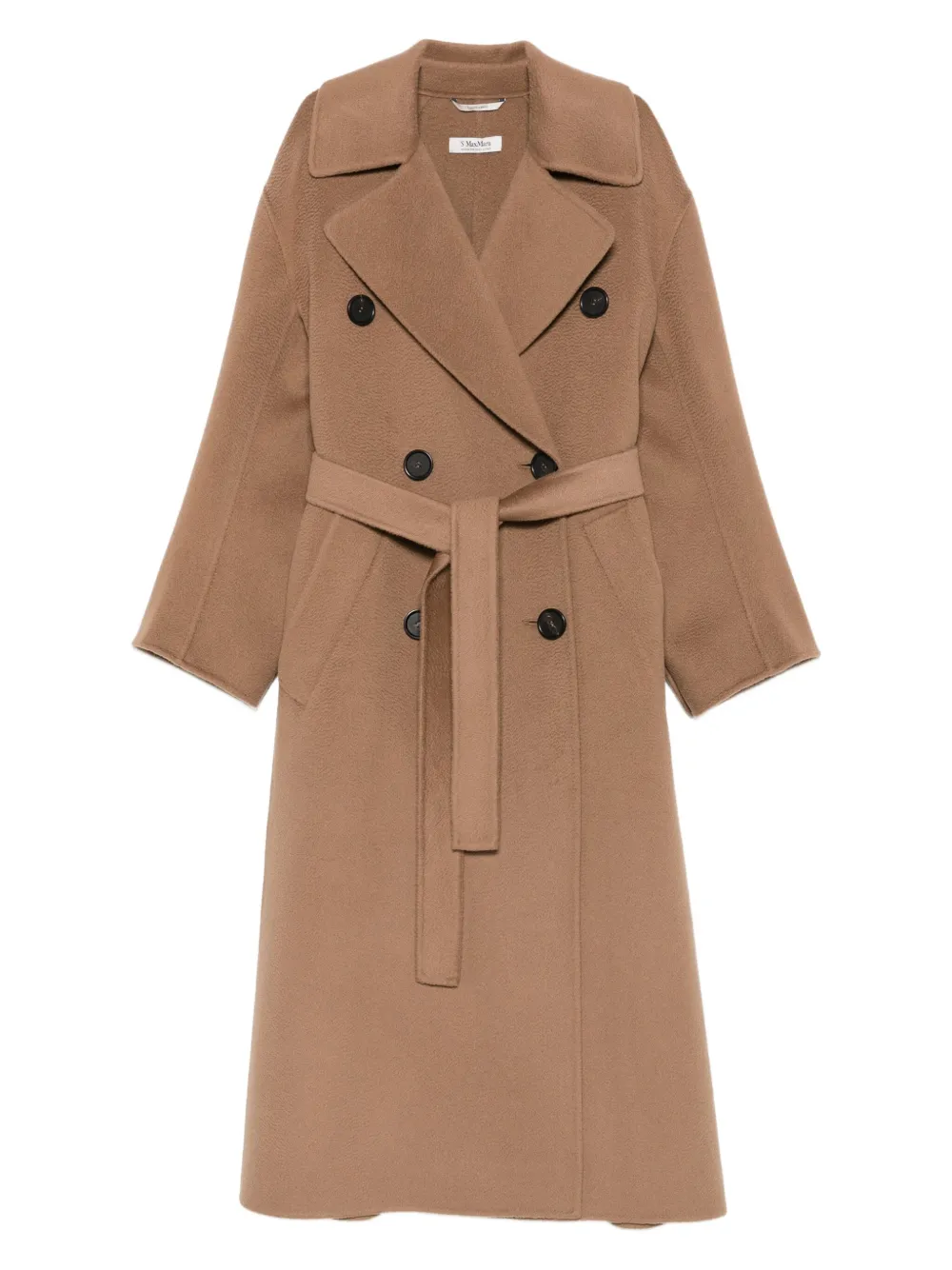 'S Max Mara double-breasted belted coat Bruin