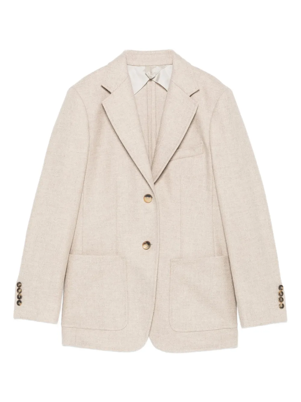 Max Mara single-breasted blazer Beige