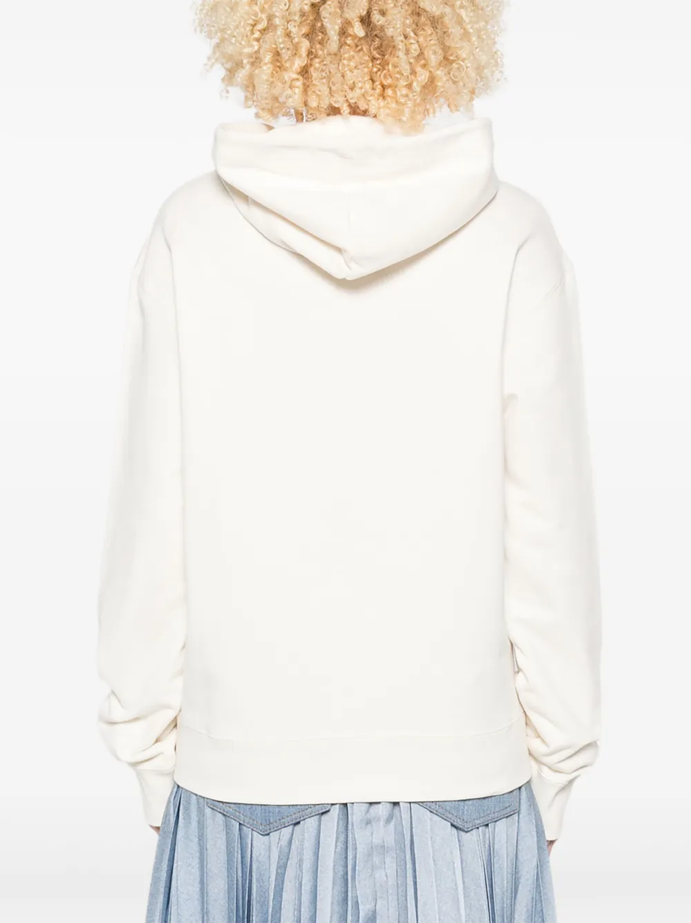 Courrèges hooded pocket top Beige