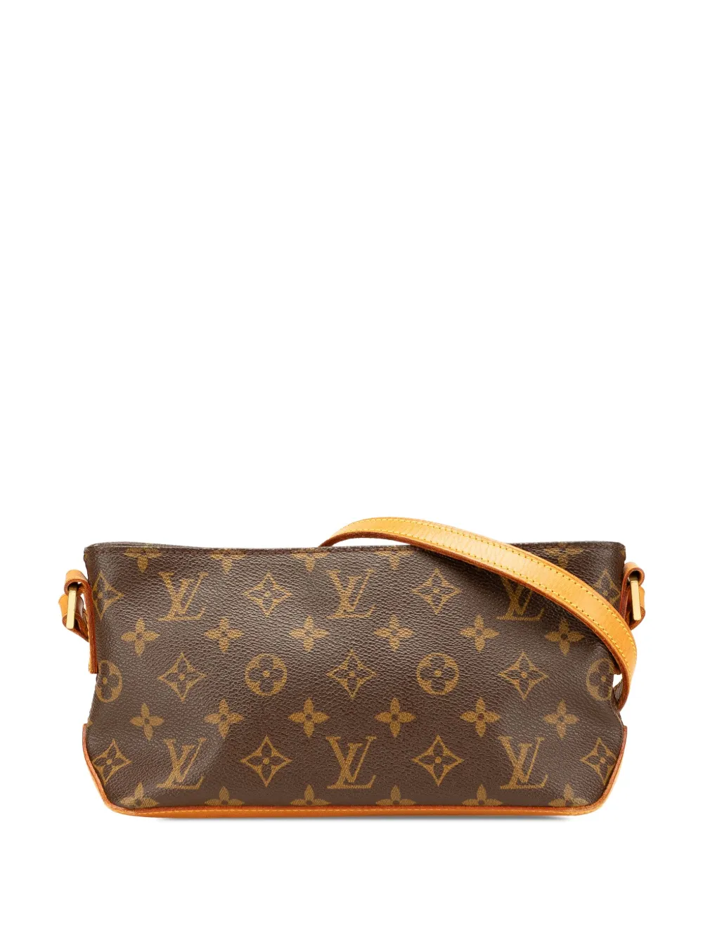 Louis Vuitton Pre-Owned 2000 モノグラム トロター ショルダーバッグ - ブラウン Louis Vuitton Pre-Owned 2000 モノグラム トロター ショルダーバッグ - ブラウン