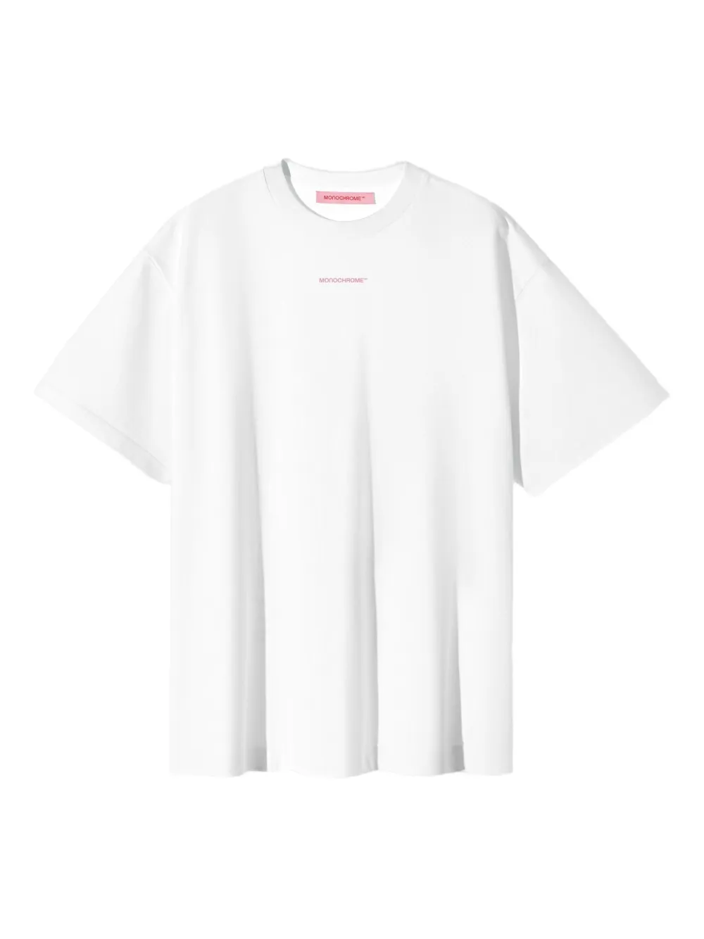 MONOCHROME geometric-print oversized t-shirt | White | Image 1