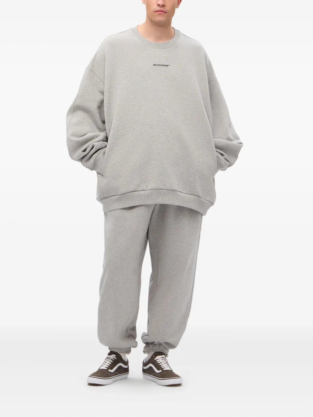 MONOCHROME logo-detailed cotton sweatshirt | Sweatshirts | Image 2