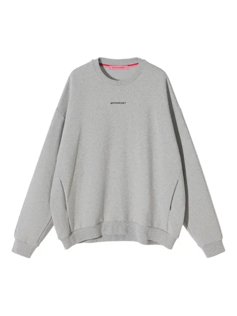 MONOCHROME logo-detailed cotton sweatshirt