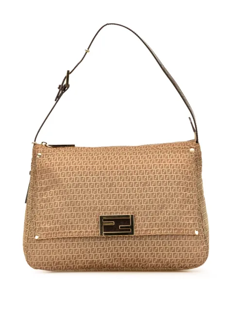 Fendi Pre-Owned 2010-2025 Micro Zucchino Canvas Mamma Forever shoulder bag