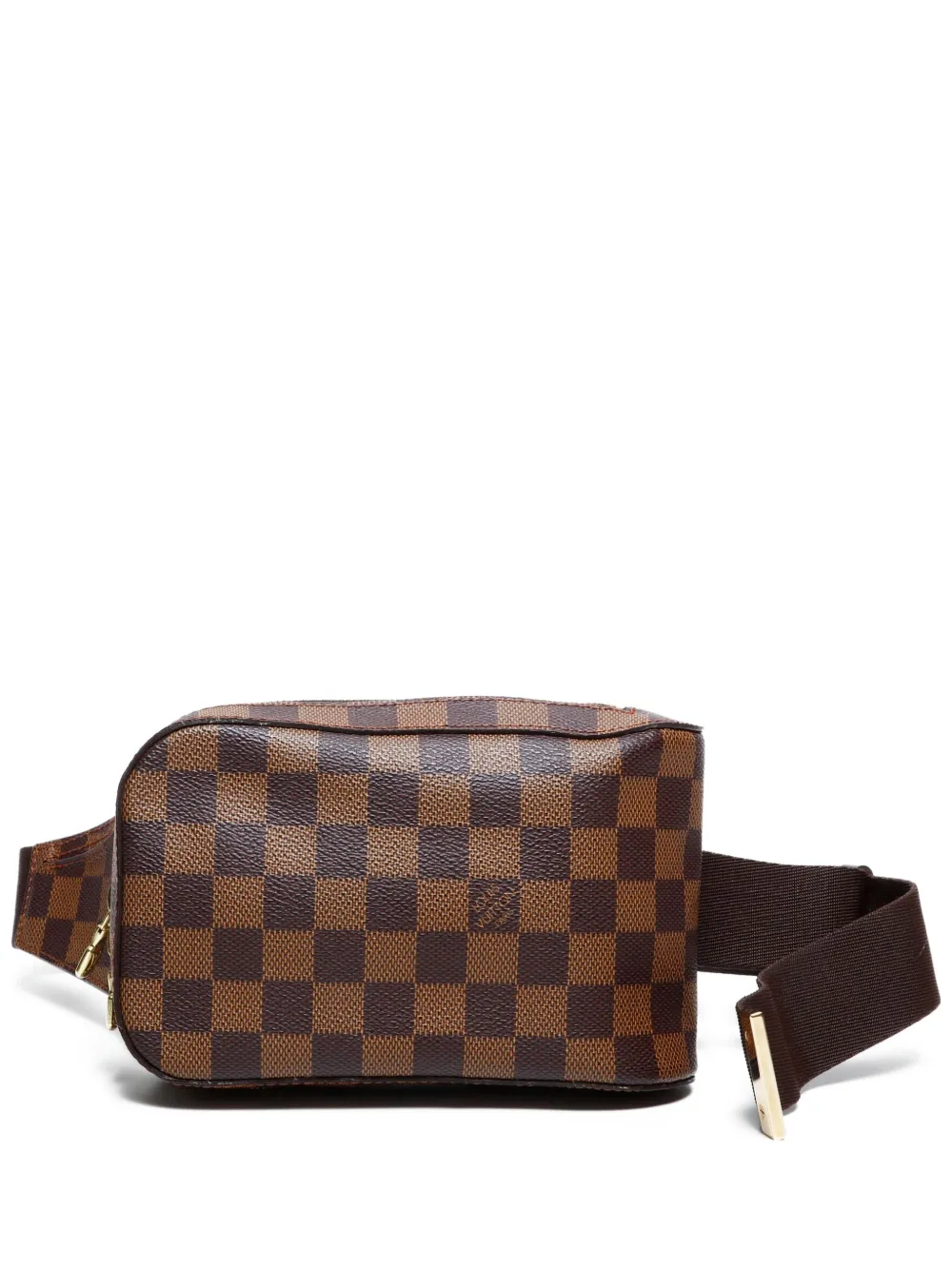 Louis Vuitton Pre-Owned 2001 ダミエ エベヌ ジェロニモス ショルダーバッグ - ブラウン Louis Vuitton Pre-Owned 2001 ダミエ エベヌ ジェロニモス ショルダーバッグ - ブラウン