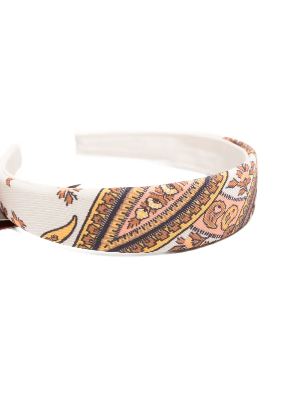 ETRO KIDS paisley-print headband Beige