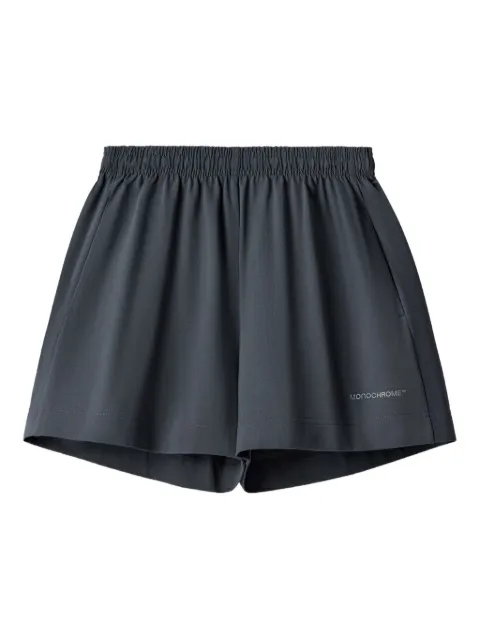 MONOCHROME elastic-waistband cotton shorts