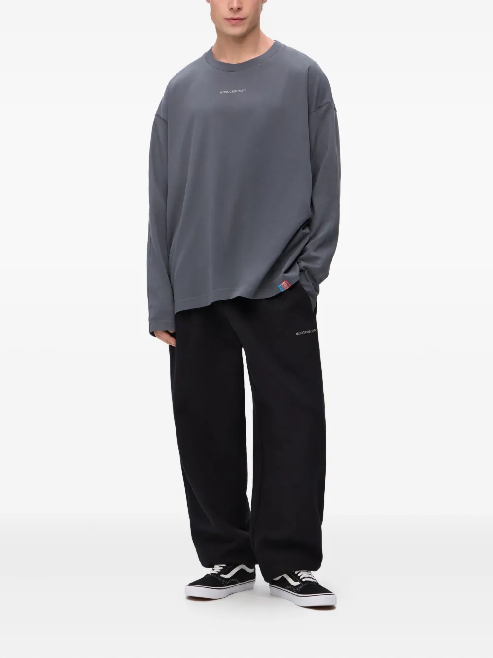 MONOCHROME long-sleeve cotton top | T-Shirts | Image 2