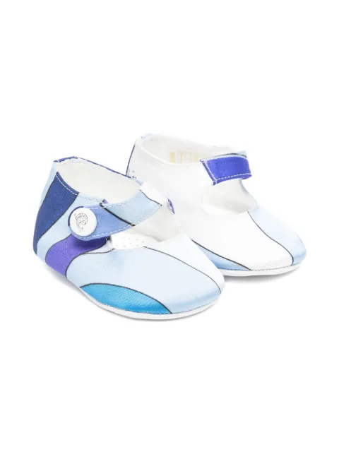 PUCCI Junior abstract-pattern ballet flats