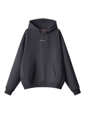 【ROMANTIC CROWN】23SS★ MONOCHROME HOODIE MUSINSA | ROMANTIC CROWN Outlet RECENT LOGO HOODIE-BLACK