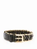 Golden Goose woven leather belt - Black