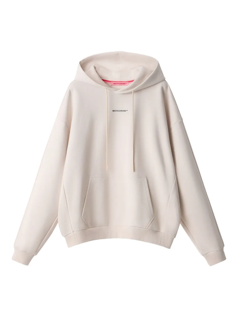 MONOCHROME logo-detail hoodie | Neutrals | Image 1
