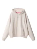 MONOCHROME logo-detail hoodie - Neutrals