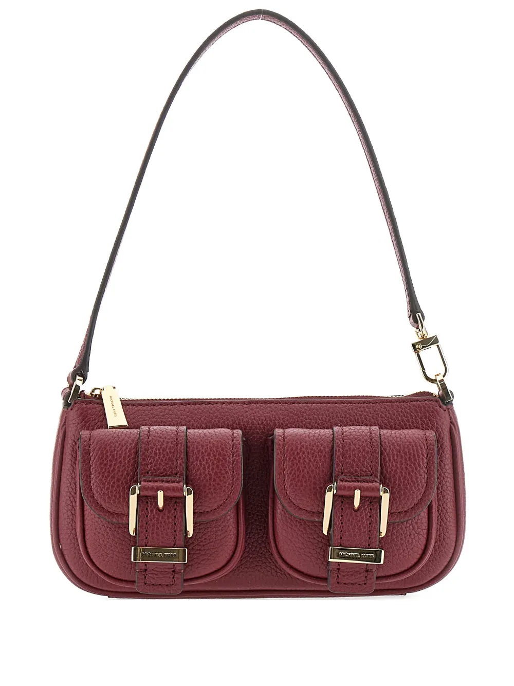Michael Michael Kors mall Zoe buckle-detail shoulder bag - Rosso