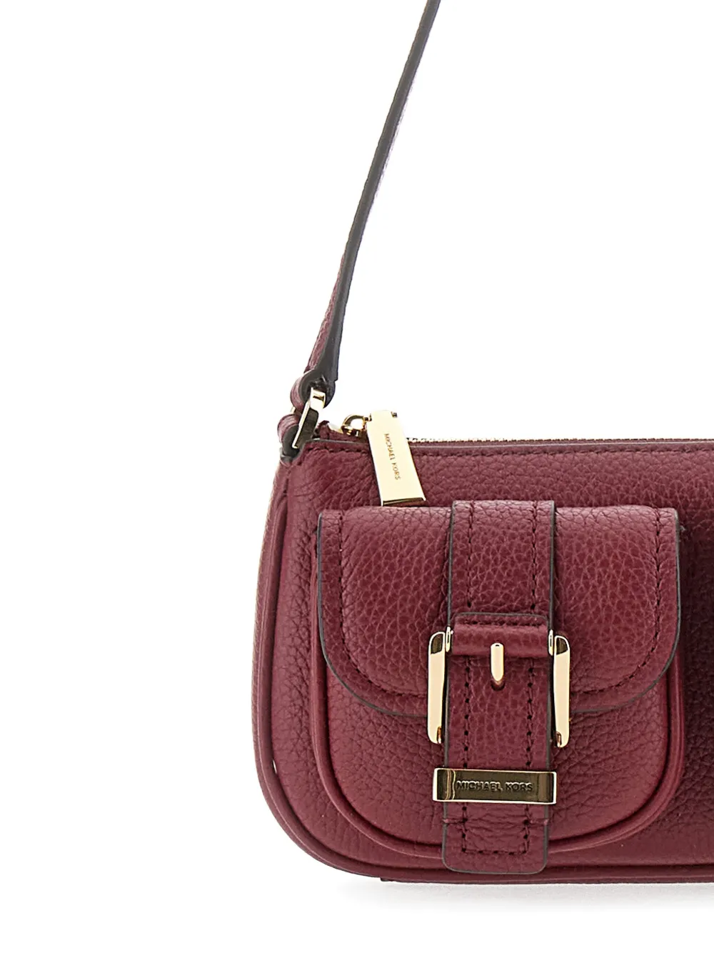 Michael Kors Zoe kleine schoudertas met gespdetail Rood