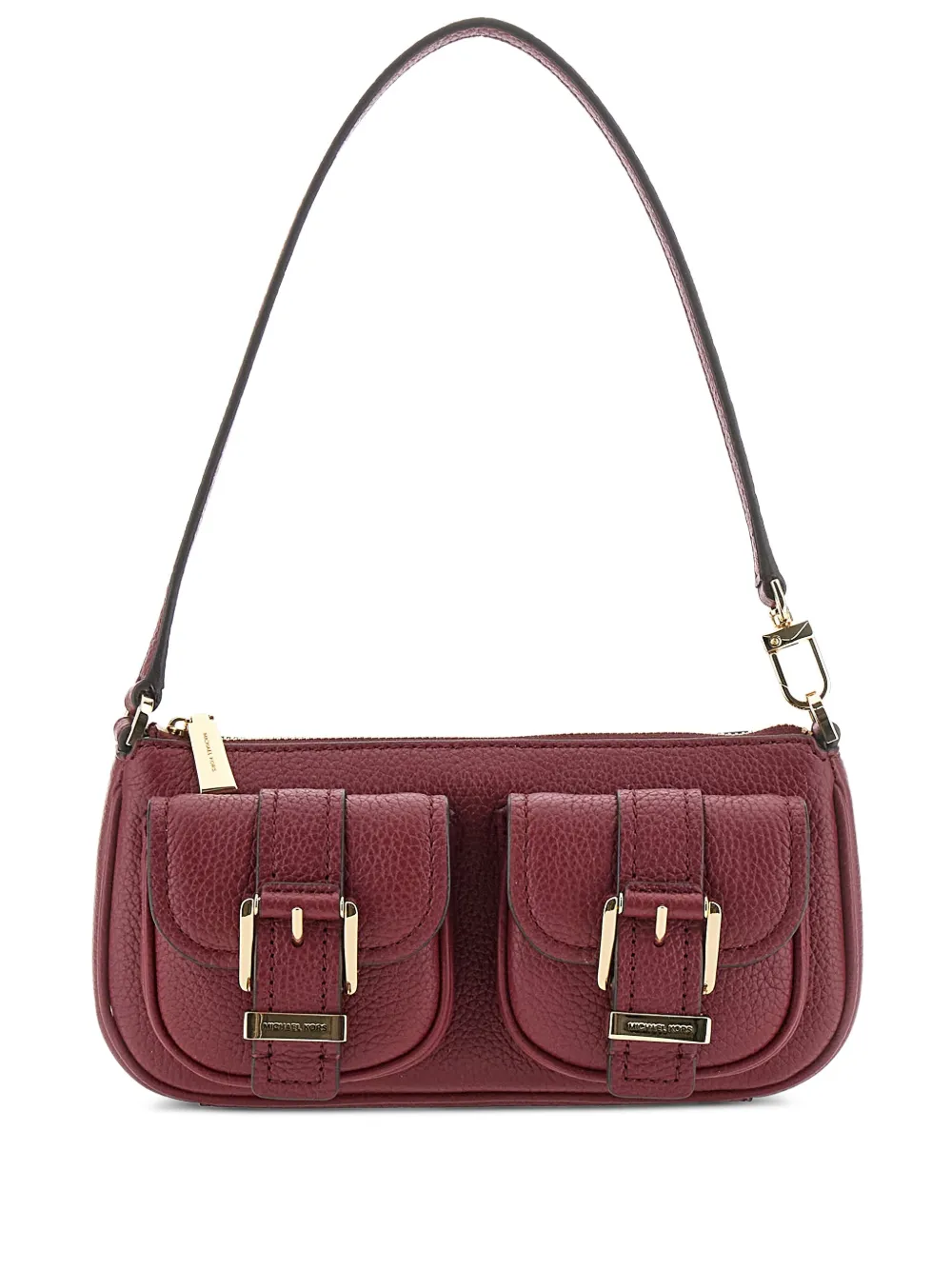 Michael Kors Zoe kleine schoudertas met gespdetail Rood