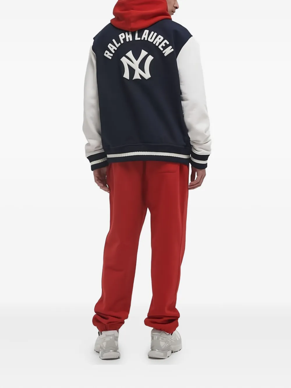 Polo Ralph Lauren Bomberjack met tekst Blauw