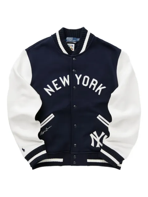Polo Ralph Lauren lettering bomber jacket