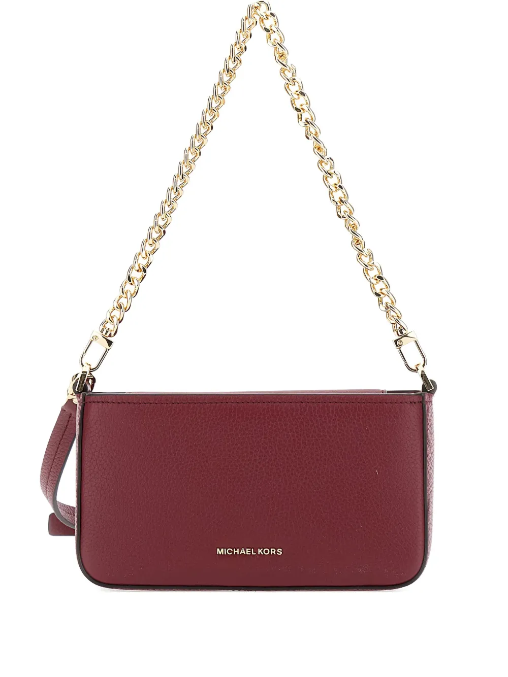 Michael Kors Zoe kleine schoudertas met gespdetail Rood