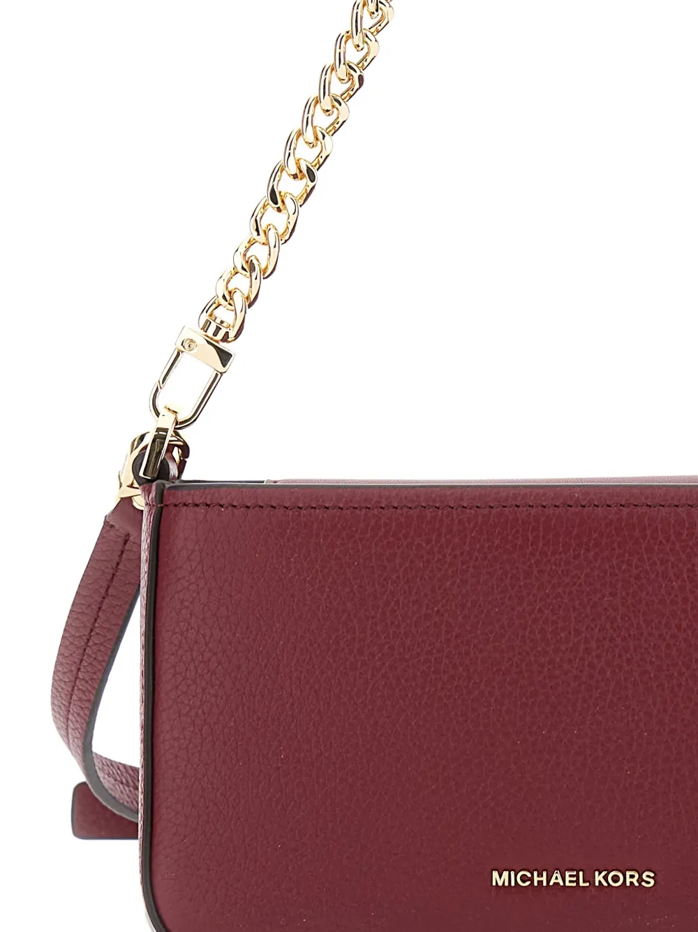 Michael Kors Schoudertas met kettingband Rood