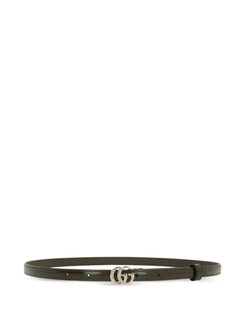 Gucci Double G buckle leather belt