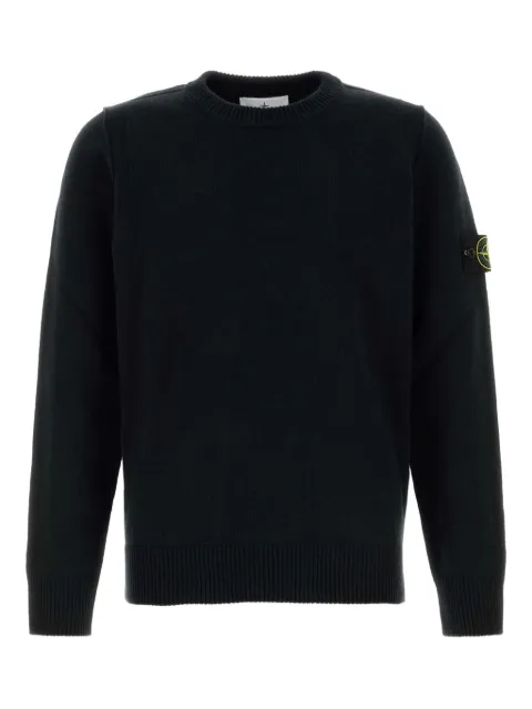 Stone Island 5100072 crew-neck cotton-blend jumper 