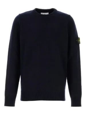 Stone Island ロゴ クルーネック スウェットシャツ | ブルー | FARFETCH JP
