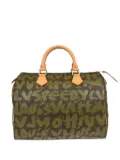 Louis Vuitton Pre-Owned 2001 Monogram Graffiti Speedy 30 handbag - Green