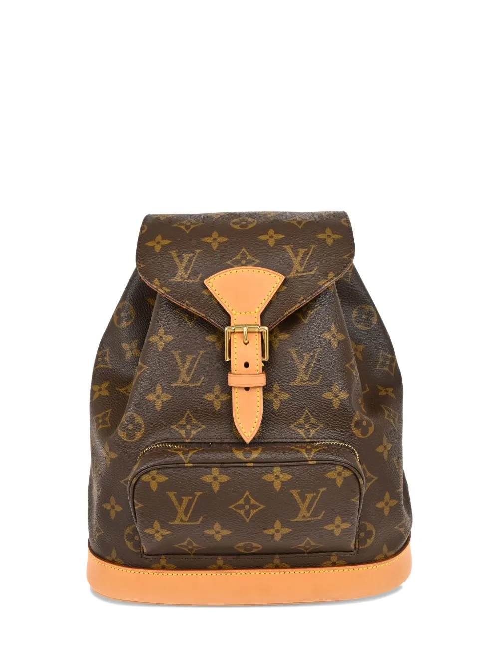 Louis Vuitton Pre-Owned 2000 モンスリ MM バックパック - ブラウン Louis Vuitton Pre-Owned 2000 モンスリ MM バックパック - ブラウン