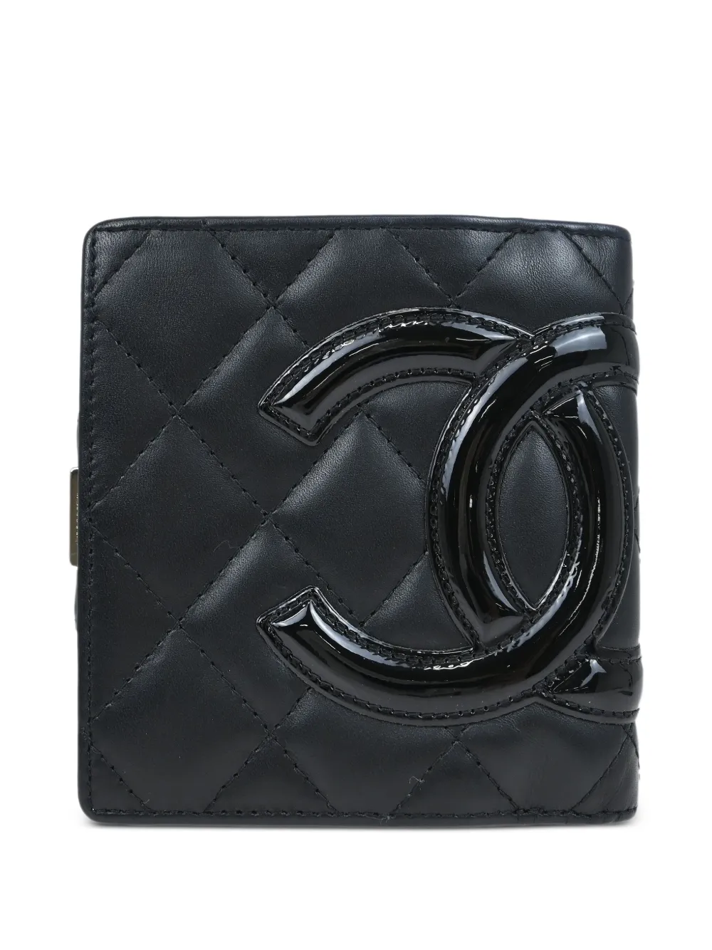 CHANEL Pre-Owned 2006 カンボン財布 - ブラック CHANEL Pre-Owned 2006 カンボン財布 - ブラック