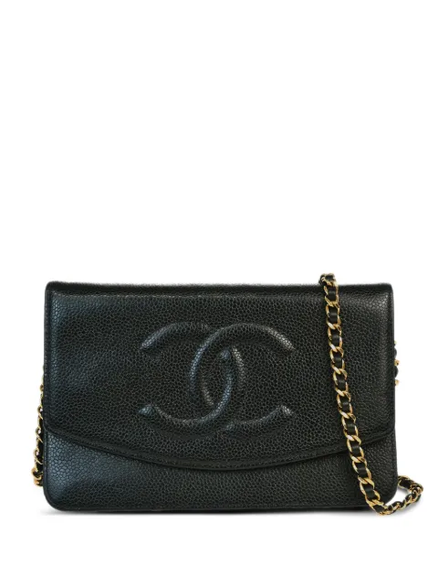 CHANEL Pre-Owned 1998 Interlocking CC chain wallet