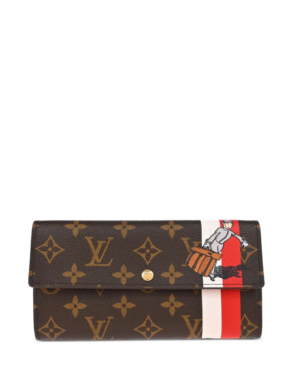 Louis Vuitton Pre-Owned 2006 グルーム サラ 財布 - ブラウン Louis Vuitton Pre-Owned 2006 グルーム サラ 財布 - ブラウン