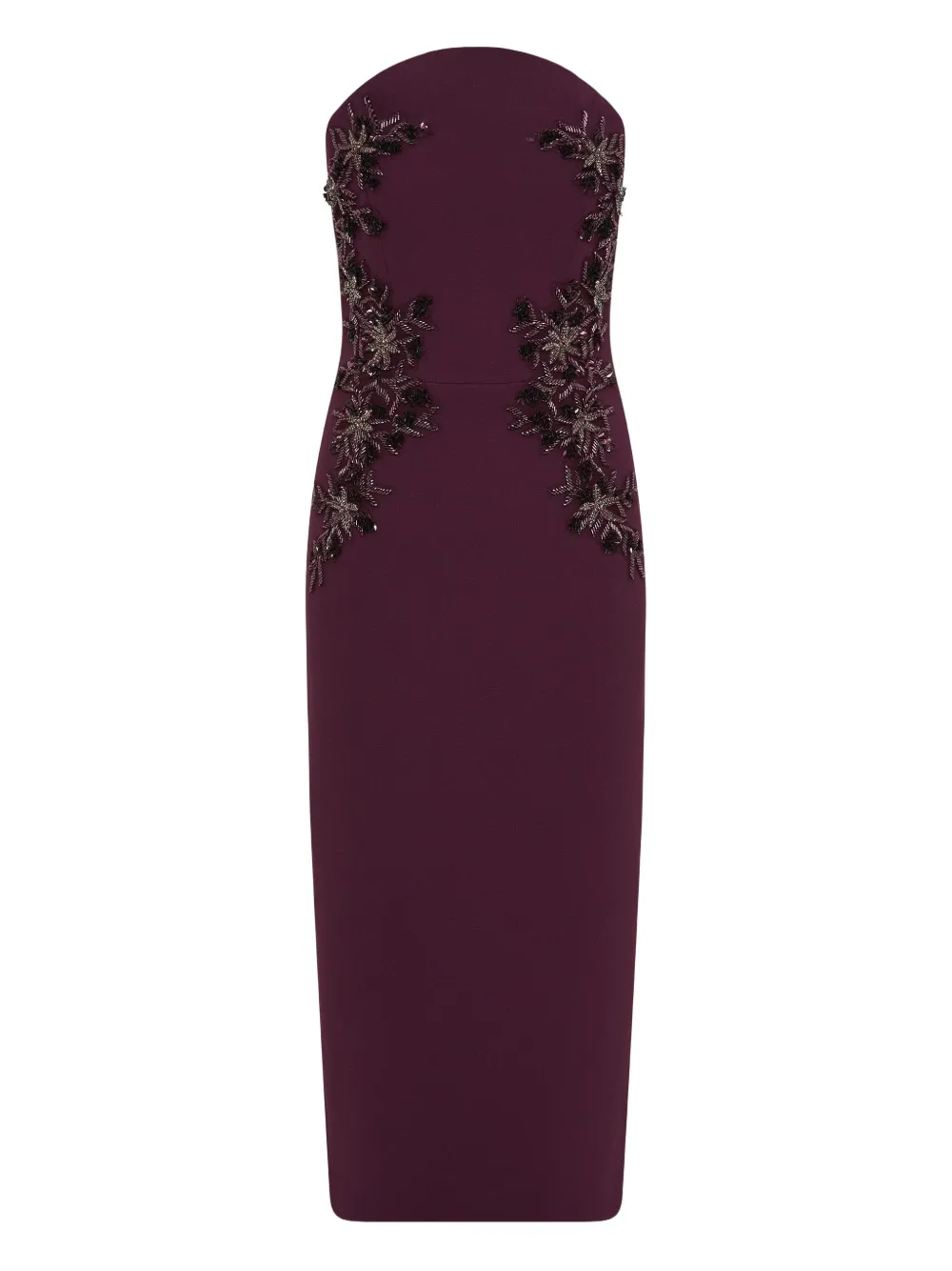 Rebecca Vallance Beatrice midi dress | Purple | Image 1